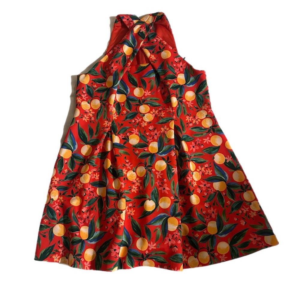 Vince Camuto Red Floral Dress